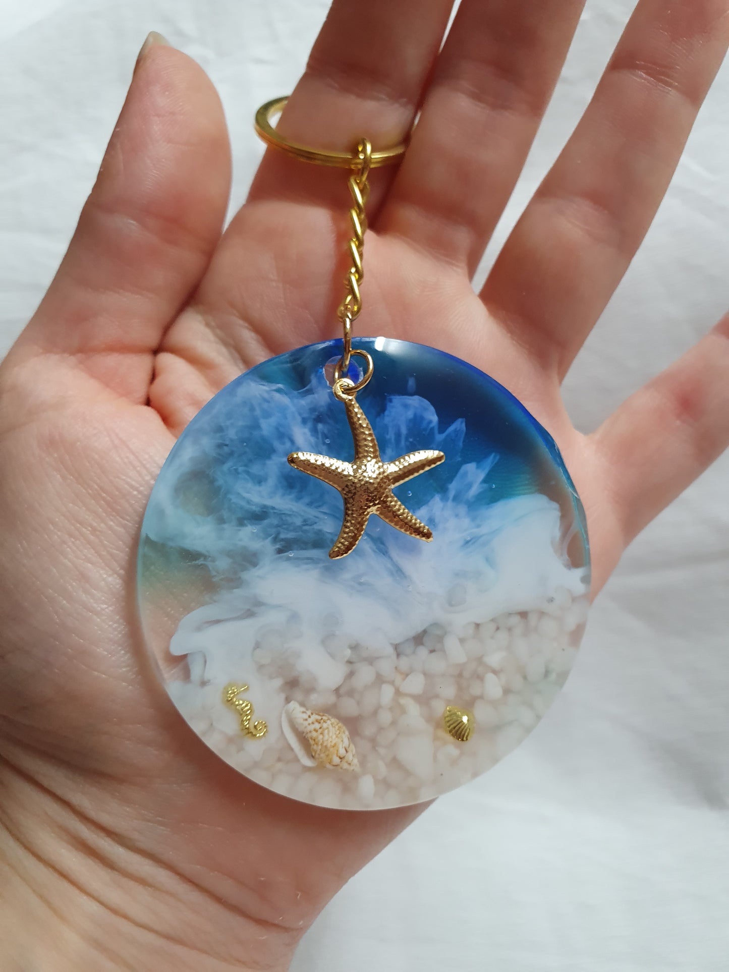 Marine style keychain