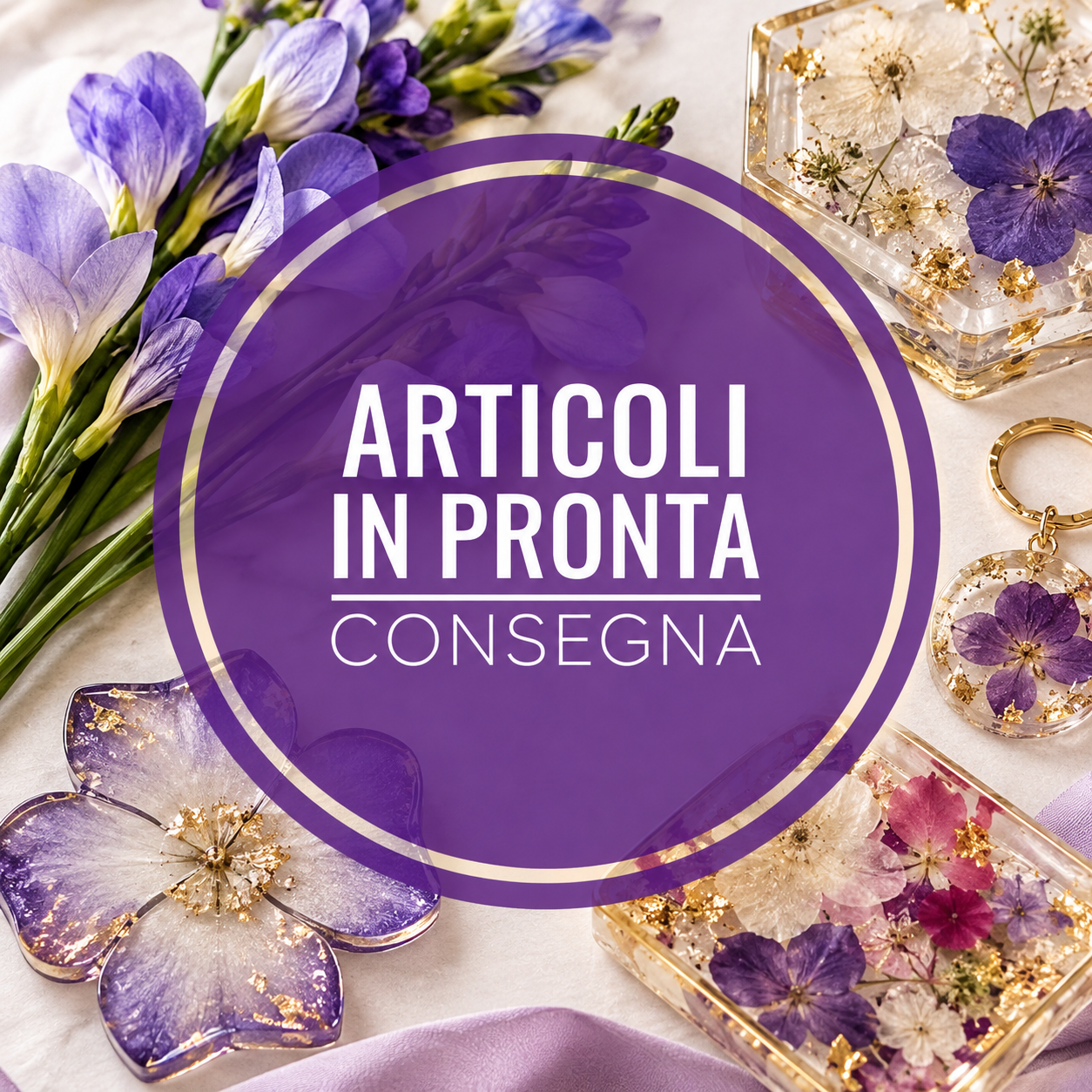 Articoli in resina - pronta consegna