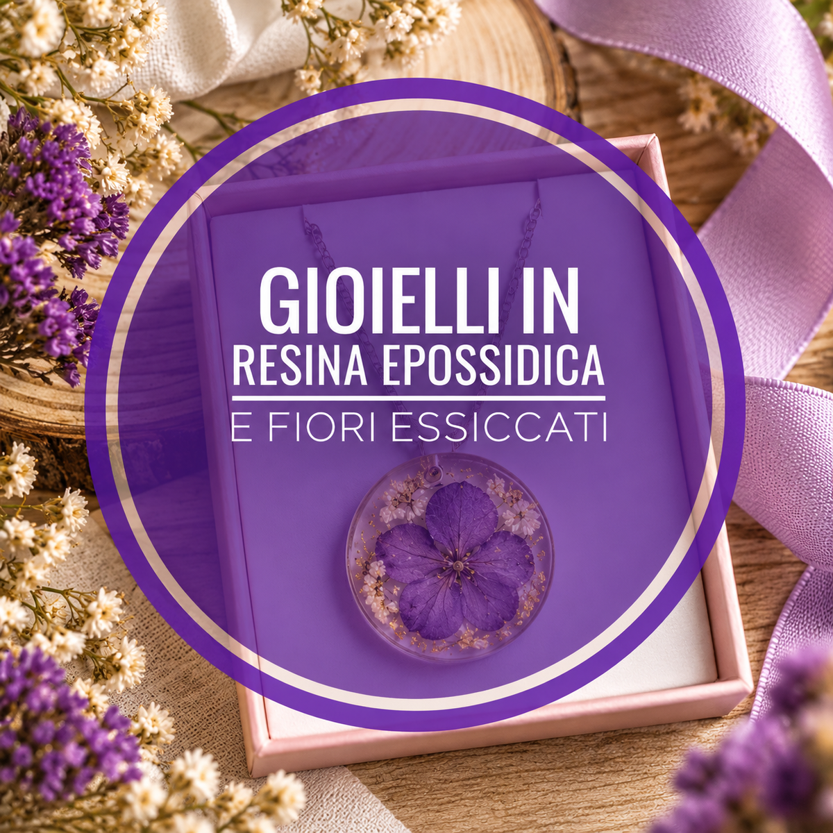 Gioielli in resina