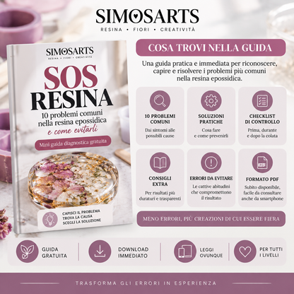SOS Resina | 10 errori comuni nella resina epossidica