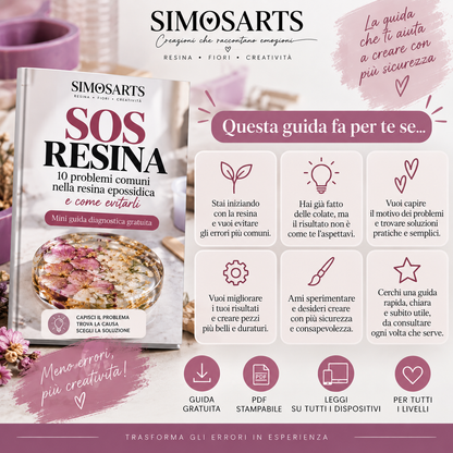 SOS Resina | 10 errori comuni nella resina epossidica