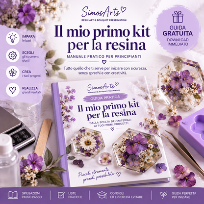 Il mio primo kit per la resina | Mini guida gratuita per iniziare
