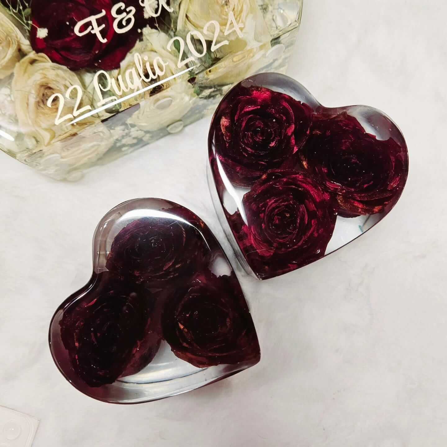 Fermacarte cuore