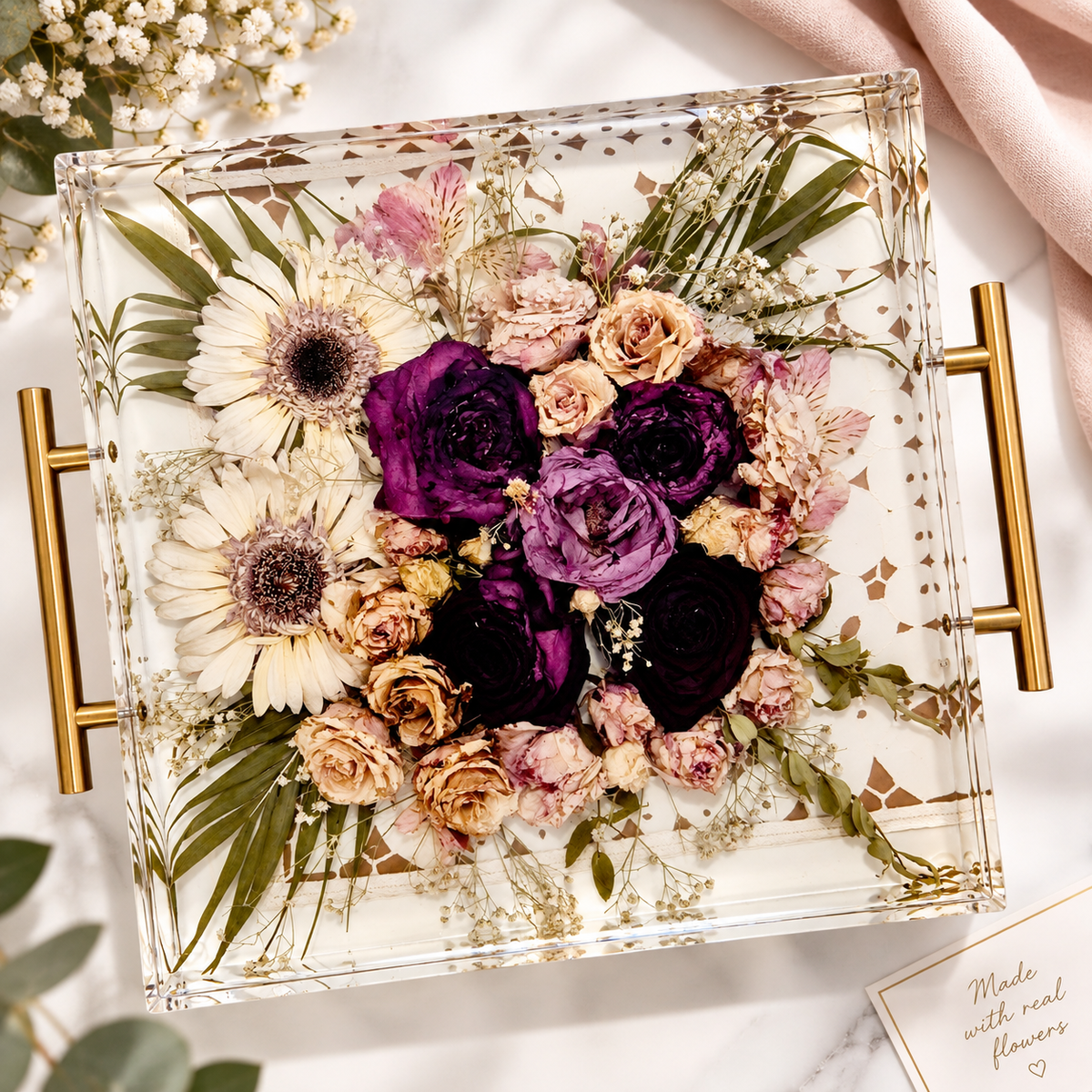 Vassoio Fiori Eterni