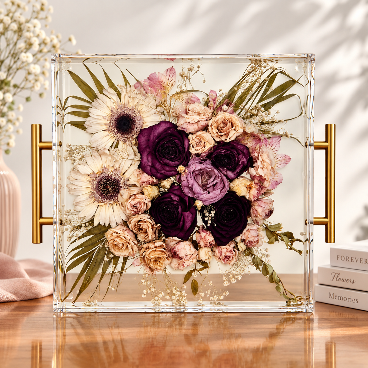 Vassoio Fiori Eterni