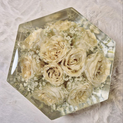 bouquet esagonale