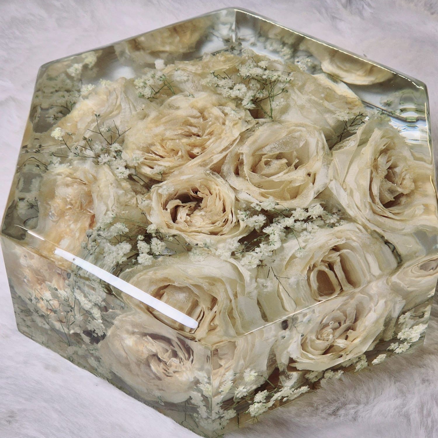 bouquet esagonale