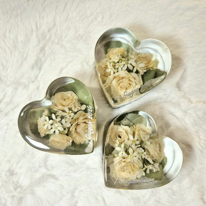Fermacarte cuore